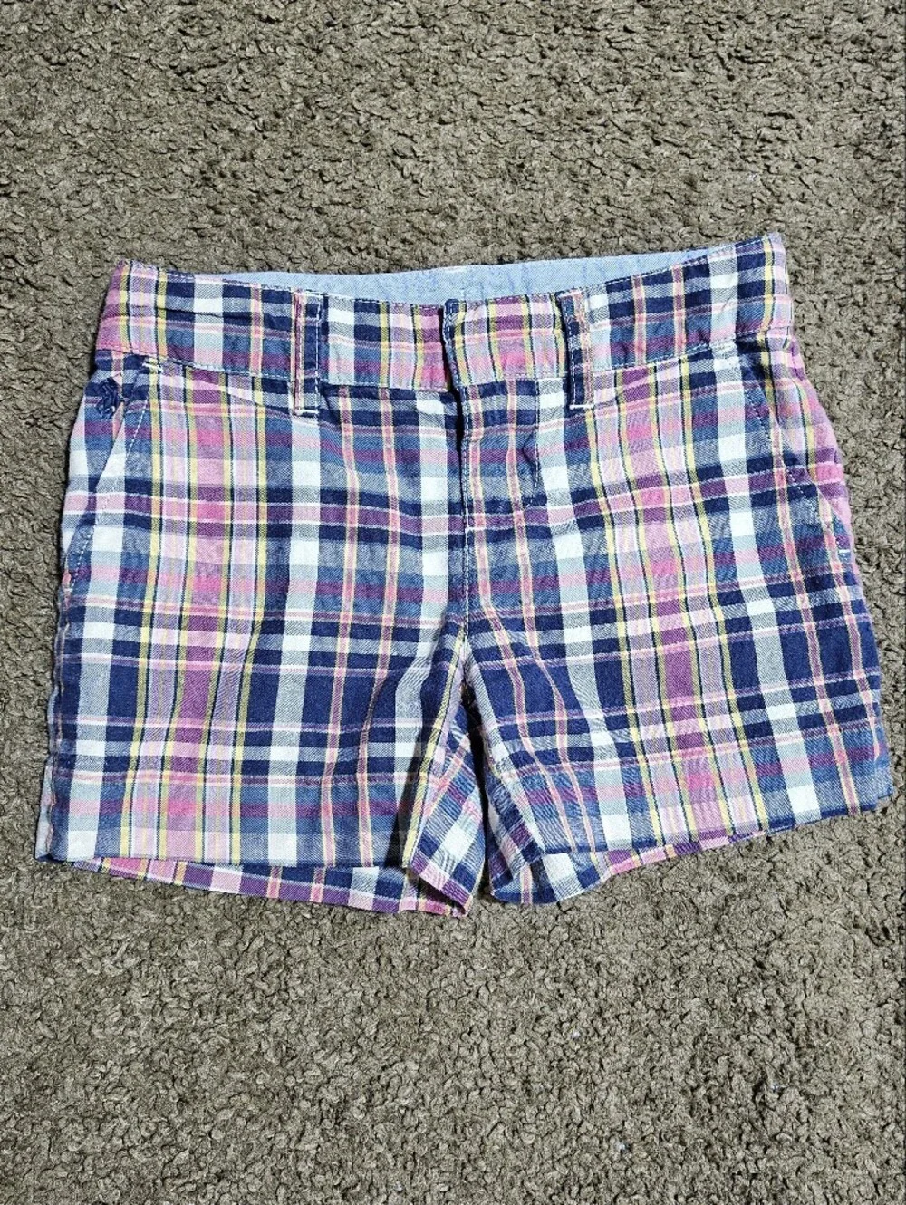RALPH LAUREN LITTLE GIRLS CLASSIC PLAID SHORTS SIZE 5